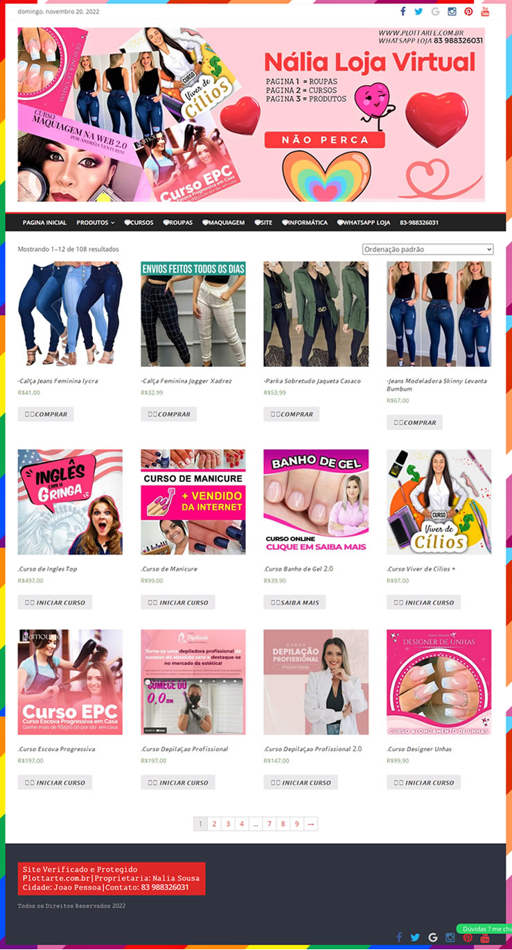 Criar Site Afiliados Wordpress Português 272 Com Painel de Controle Fácil de Editar