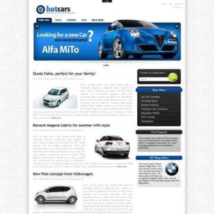 Criar Site Carros Automóveis Joomla 070