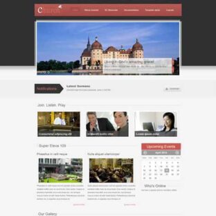 Criar Site Igreja Religião Joomla 109