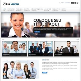Criar Site Empresa Joomla Português 128