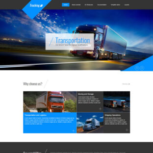 Transporte Template Joomla Responsivo 133