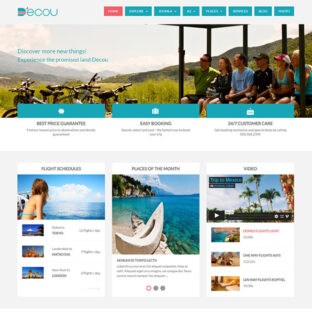 Criar Site Turismo Template Joomla Responsivo 139