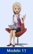 apresentador virtual modelo 11