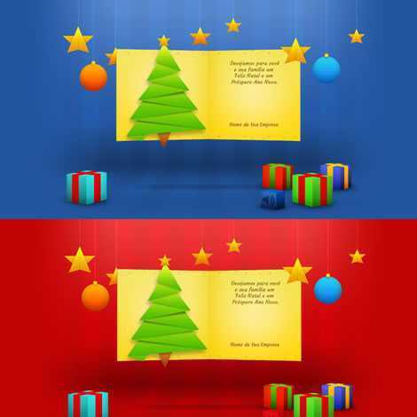 Cartão de Natal Animado Template em HTML 005