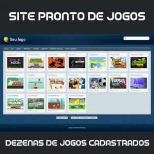 Criar Site Jogos Online Template Wordpress Português 192
