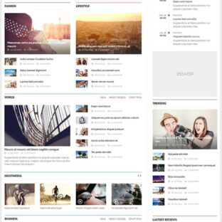 Criar Site De Notícias Blog Joomla 219 Template Tema v2