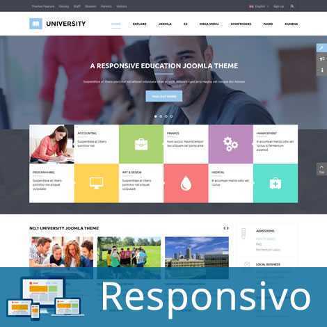 Criar Site Escola Universidade