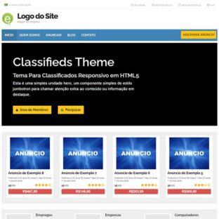 Classificados Template Wordpress 268 A v1