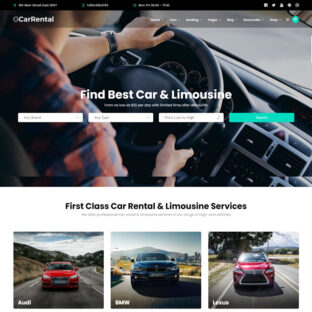 Criar Site Locadora Carros