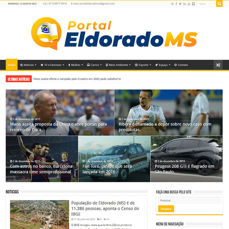 Criar Site Notícias Responsivo Wordpress 568 S Fácil de Editar Criar Site Notícias Responsivo Wordpress 568 S Fácil de Editar