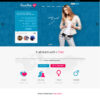 Criar Site Namoro Relacionamento WordPress Responsivo 554 S Com Admin Fácil de Editar