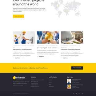 Criar Site Construtora Wordpress Responsivo 809 S