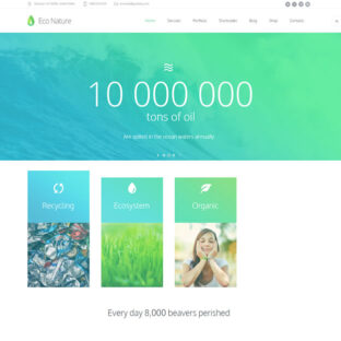 Criar Site Ecologia Natureza