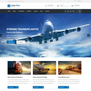 Criar Site Transportadora Logística