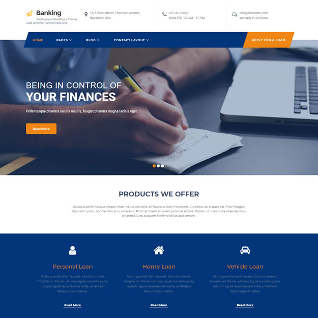 Criar Site Banco Online