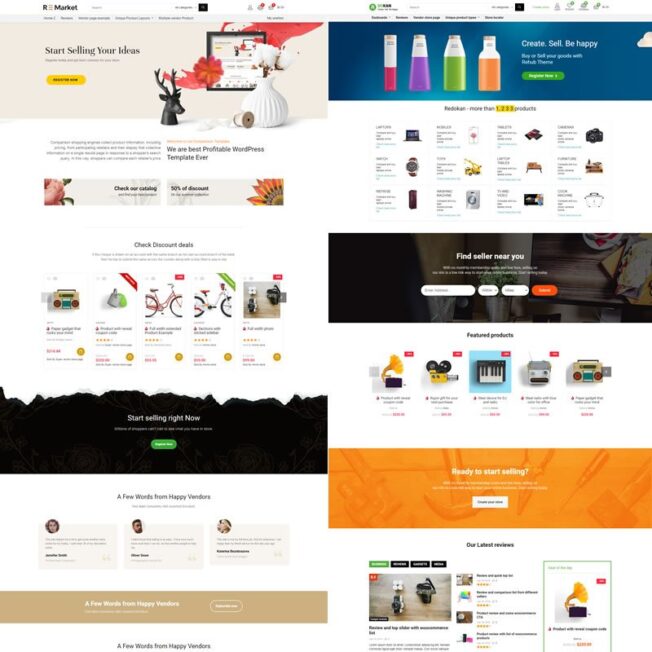 Template Comparador De Preços WordPress Responsivo 996 S – 5