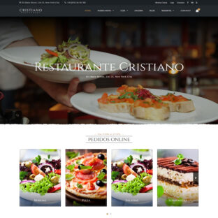 Criar Site Restaurante