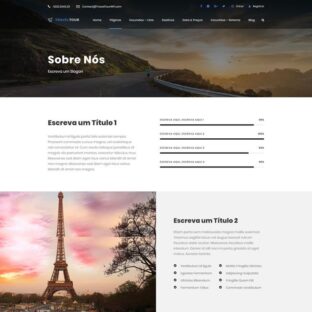 Criar Site Turismo WordPress Português 1105