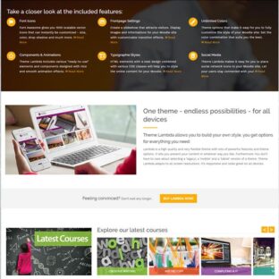 Site Pronto Template Moodle Wordpress Responsivo 1112 v2