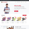 Criar Site Leilão Português WordPress Responsivo 485 S Fácil de Editar
