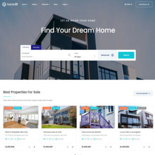 Criar Site Imóveis Imobiliária WordPress Responsivo 1166 S