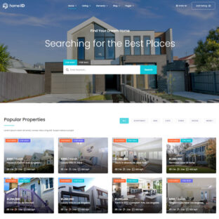 Criar Site Imóveis Imobiliária WordPress Responsivo 1166 S