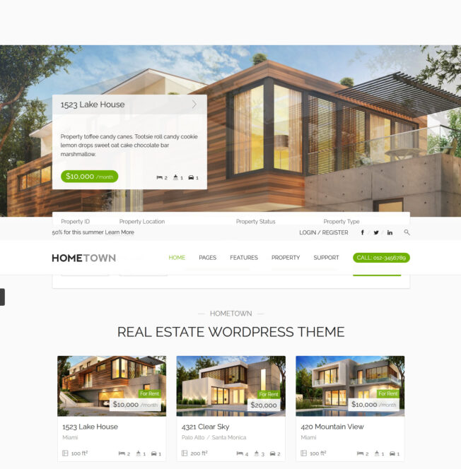 Criar Site Imóveis Imobiliária WordPress Responsivo 1171 S
