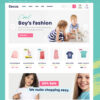 Criar Loja Virtual Infantil WordPress Responsivo 1216 S