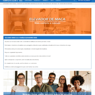 Criar Site Elevadores