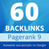 Aumentar Posição no Google com 60 Backlinks – 40 PR9 + 20 EDU/GOV