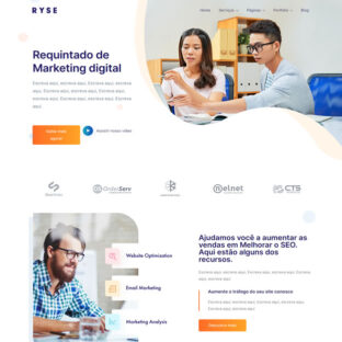 Criar Site Agência de Marketing