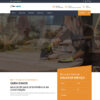 Site Pronto Construtora WordPress Responsivo 1437 S Com Painel Fácil de Editar