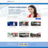 Criar Site Rifa Online WordPress Responsivo Português 1435 S Fácil de Editar