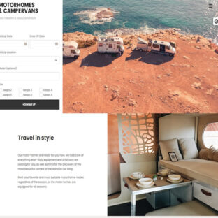 Criar Site Motorhome Wordpress