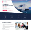 Criar Site Transportadora Logística WordPress Elementor 1509 S Fácil de Editar