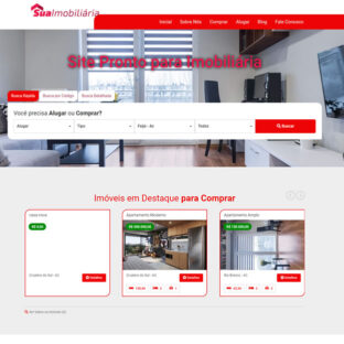 Site Imobiliária PHP Responsivo