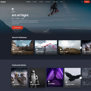 Criar Site Netflix Wordpress Stream de Vídeos Responsivo 1530