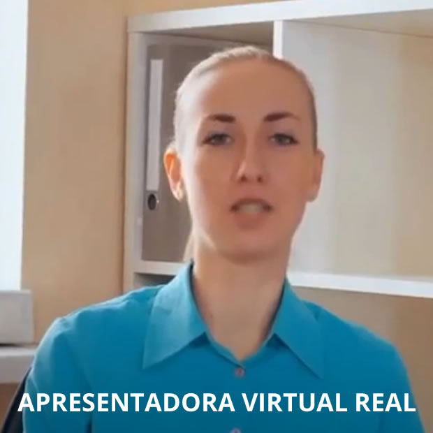 apresentadora virtual real