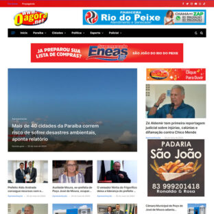 Criar Site Notícias Tema Wordpress Elementor 1548 S Com Painel de Controle Fácil de Editar