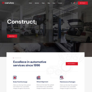 Criar Site Mecânica Wordpress Responsivo 1565 S Fácil de Editar
