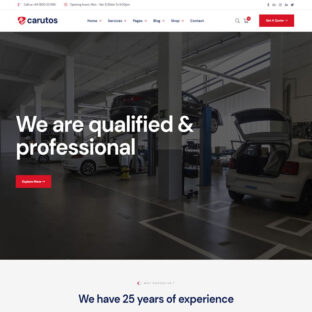 Criar Site Mecânica Wordpress Responsivo 1565 S Fácil de Editar
