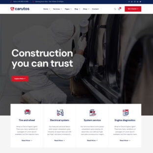 Criar Site Mecânica Wordpress Responsivo 1565 S Fácil de Editar