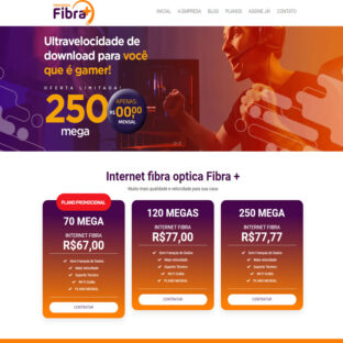 Criar Site Provedor de Internet Português Script PHP 1699 Fácil de Editar