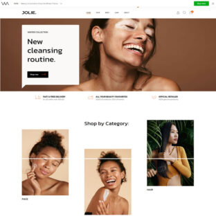 Criar Site Maquiagem e Cosmético Tema Wordpress Elementor Fácil de Editar 1754