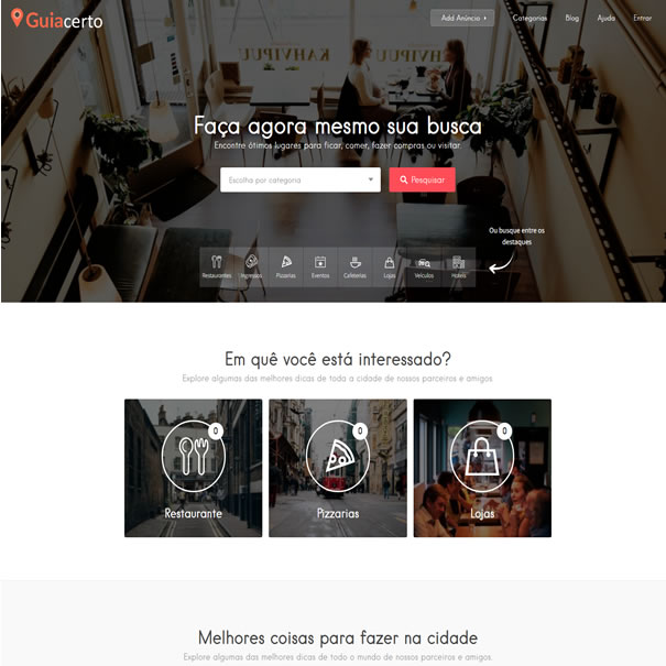 Tema Wordpress Guia Comercial Tema Completo Com Planos de Assinatura 1771S