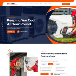 Criar Site Instalação e Manutenção de Ar Condicionado Template WordPress Elementor Fácil de Editar 1878 Criar Site Instalação e Manutenção de Ar Condicionado Template Wordpress Elementor Fácil de Editar 1878
