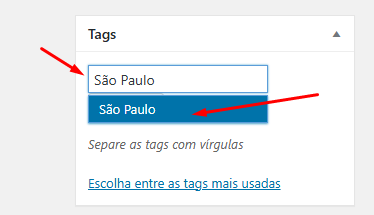 Como inserir um anúncio no 204