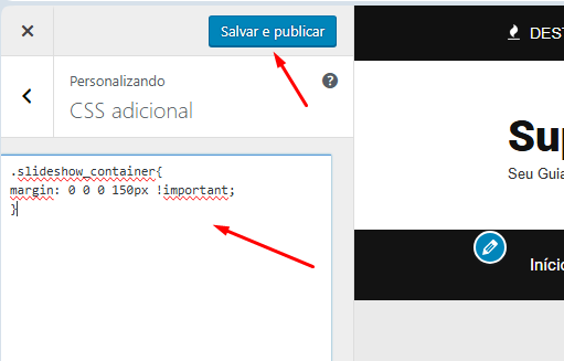 Como deixar o slideshow do 204 alinhado no centro.