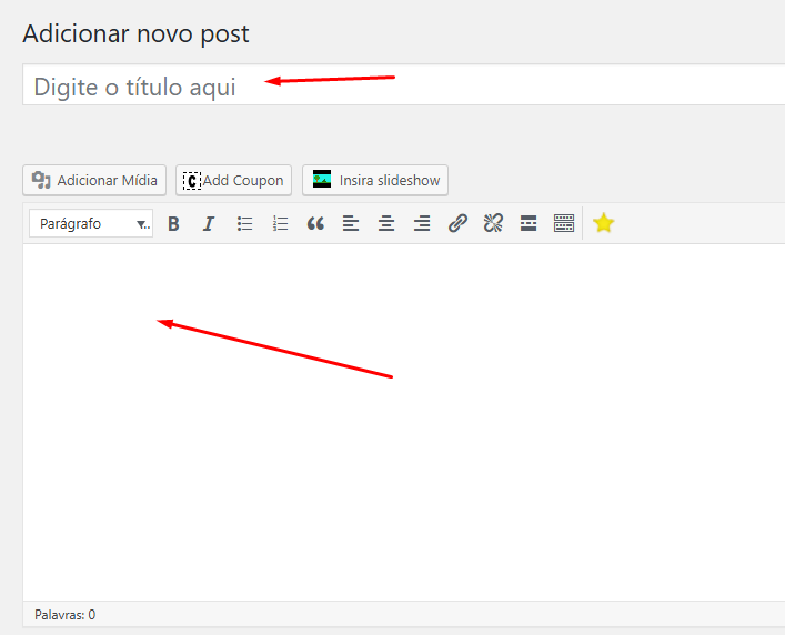 Como inserir um anúncio no 204