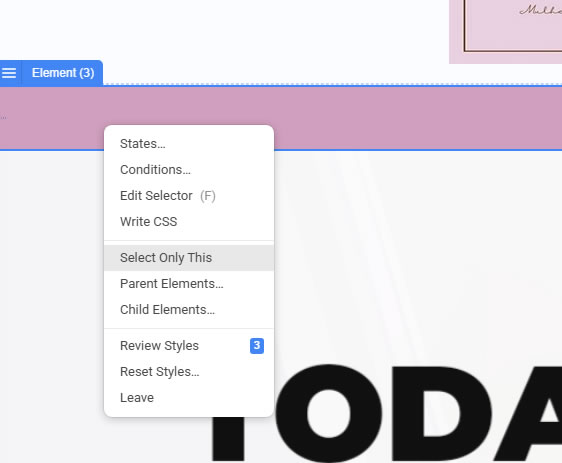 Como mudar a cor do site usando o YellowPencil Como mudar a cor do site usando o YellowPencil